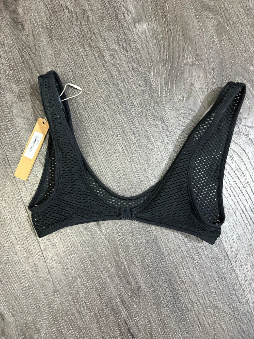 NWT SKIMS Size XS Onyx Perforated Seamless Skimpy Scoop Bralette Sexy Flirty - Picture 4 of 10